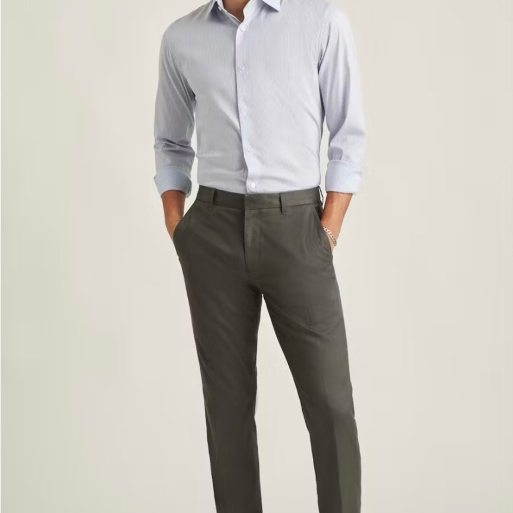 Bonobos Weekend Warrior Friday Straight Fit 36/30 Slate Pants